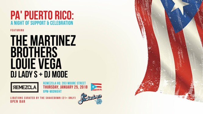 Louie Vega and The Martinez Brothers Join Forces for Special Puerto Rico Relief Performance